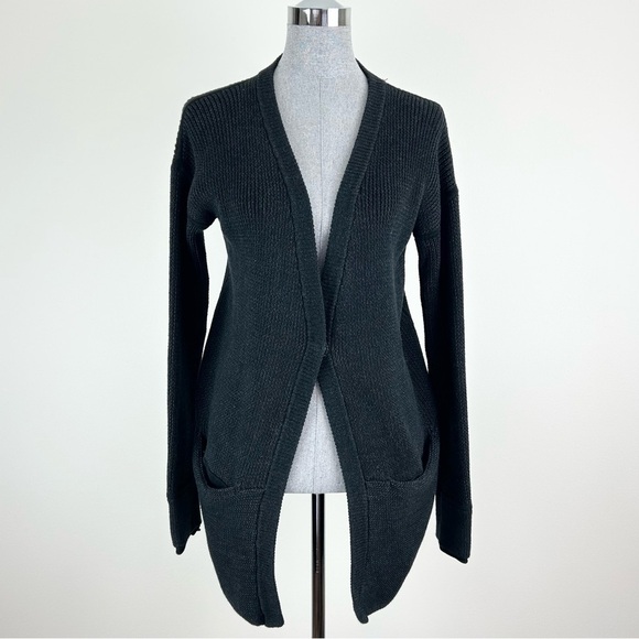Lululemon We Like To Cardi Cardigan Black / Heathered Black - Picture 1 of 7